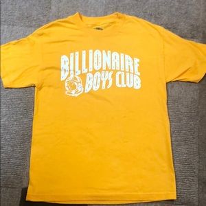 Billionaire Boys Club Yellow Logo Tee - Sz. Medium